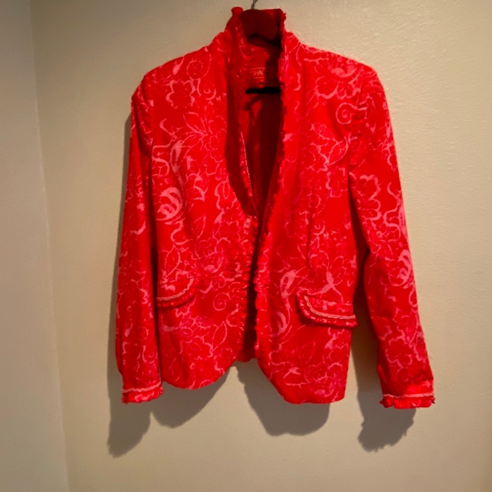 CHACOK France Red Blazer
